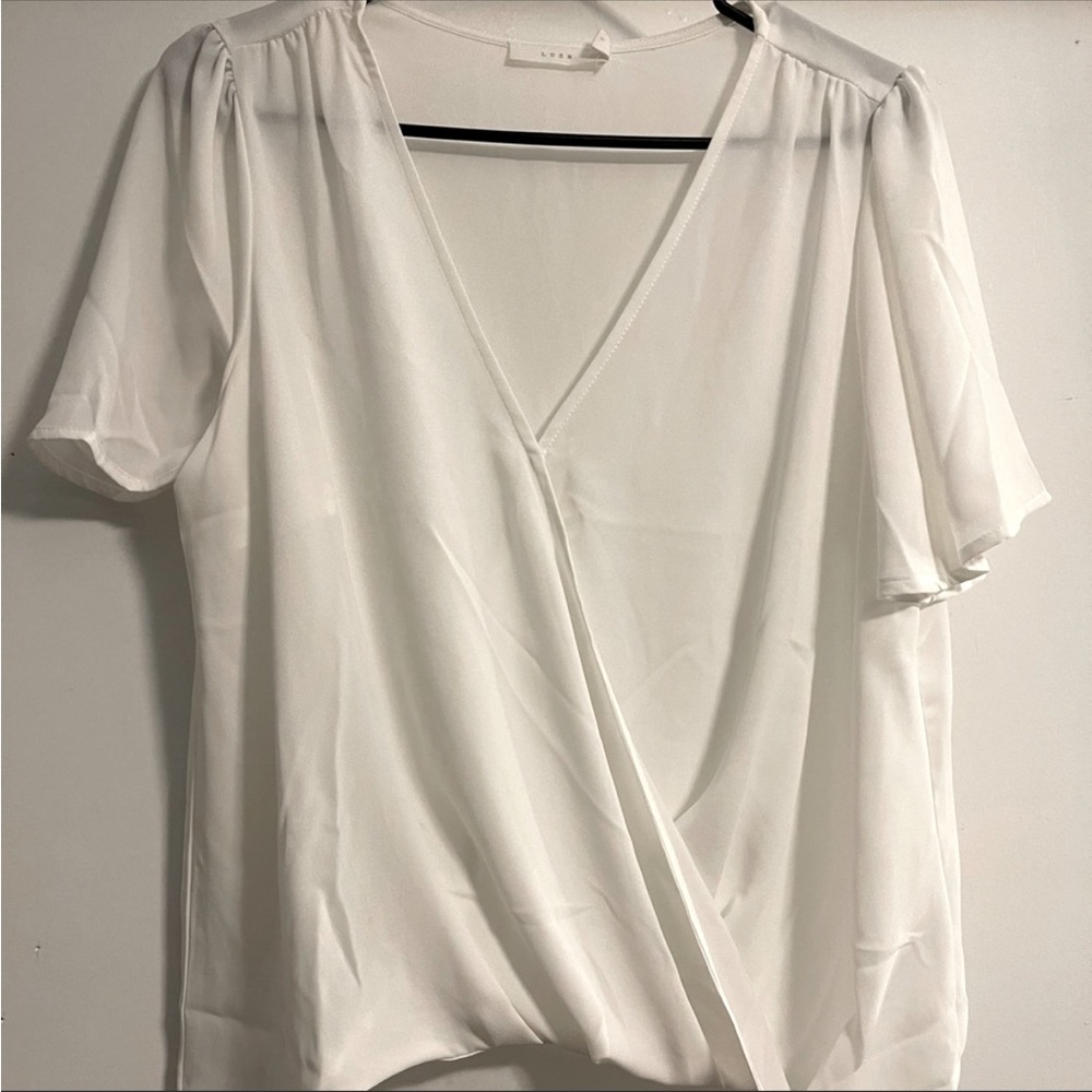 Lush White Blouse